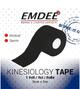 Emdee Kinesiology Tape Zwart Non Cut 1ST1