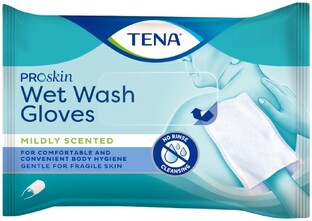 TENA Wet Wash Glove Mildly Scented 5ST TENA Wet Wash Glove Mildly Scented 5ST