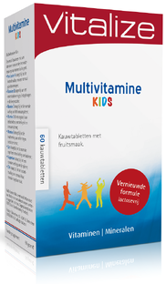 Vitalize Multivitamine Kids Kauwtabletten 60TB Vitalize Multivitamine Kids Kauwtabletten 60TB