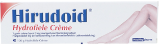 Healthypharm Hirudoid Hydrofiele Crème 3mg 100GR  Healthypharm Hirudoid Hydrofiele Crème 3mg 100GR