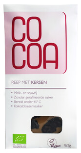Cocoa Reep met Kersen 50GR 