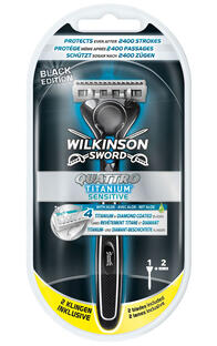 Wilkinson Quattro Titanium Sensitive Apparaat 1ST