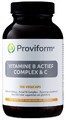 Proviform Vitamine B Actief Complex & C Capsules 100VCP Proviform Vitamine B Actief Complex & C Capsules 100VCP