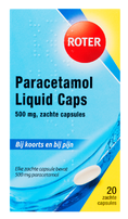 Roter Paracetamol 500mg Liquid Caps 20ST Roter Paracetamol 500mg Liquid Caps 20ST
