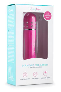 EasyToys Vibrator Mini Diamant Roze 1ST