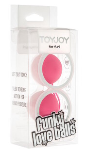 Toyjoy Love Balls Funky Pink 1ST Toyjoy Love Balls Funky Pink 1ST