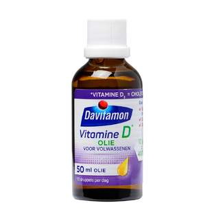 Davitamon Vitamine D Olie Volwassenen 50ML Davitamon Vitamine D Olie Volwassenen 50ML