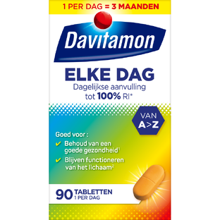 De Online Drogist Davitamon Elke Dag Tabletten 90TB aanbieding