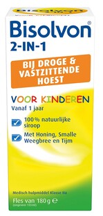 Bisolvon 2-in-1 Voor Kinderen 180GR Bisolvon 2-in-1 Voor Kinderen 180GR