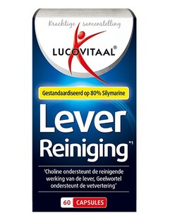 Lucovitaal Lever Reiniging Capsules 60CP Lucovitaal Lever Reiniging Capsules 60CP