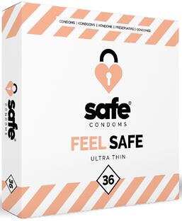 Safe Feel Safe Condooms Ultra Thin 36ST