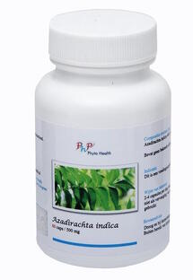 Phyto Health Pharma Azadirachta Indica 500mg Capsules 60CP