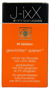 ixX Intense Gewrichten Spieren Tabletten 60CP ixX Intense Gewrichten Spieren Tabletten 60CP