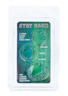 Eros Get Hard Three Rings Clear 1ST Eros Get Hard Three Rings Clear 1ST