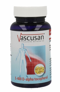 Vascusan E-400 D-Alpha Tocopherol Capsules 60CP Vascusan E-400 D-Alpha Tocopherol Capsules 60CP