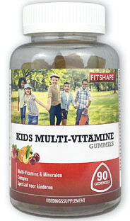 Fitshape Kids Multi-Vitamine Gummies 90ST Fitshape Kids Multi-Vitamine Gummies 90ST