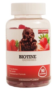 Fitshape Biotine Gummies 90ST Fitshape Biotine Gummies 90ST