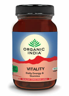 Organic India Vitality Capsules 90CP