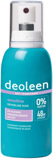 Deoleen Anti-transpirant Deodorant Verstuiver Sensitive 75ML Deoleen Anti-transpirant Deodorant Verstuiver Sensitive 75ML