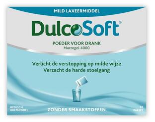 Dulcolax Dulcosoft Poeder voor Drank 20TB