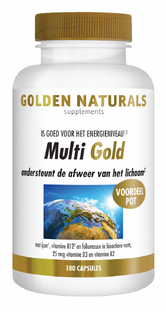 Golden Naturals Multi Gold Tabletten 180TB