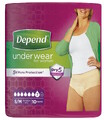 Depend Pants Vrouwen Normal S/M 10ST Depend Pants Vrouwen Normal S/M 10ST
