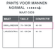 Depend Pants voor Mannen Normaal Maat S/M 10ST Maatgids