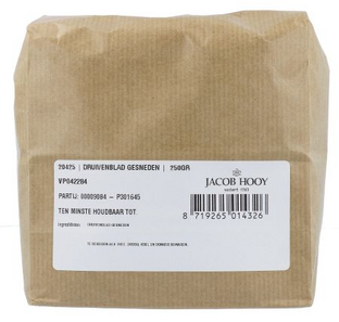Jacob Hooy Druivenblad Gesneden 250GR Jacob Hooy Druivenblad Gesneden 250GR