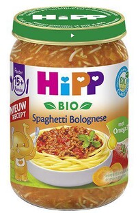 HiPP 15M+ Spaghetti Bolognaise 250GR HiPP 15M+ Spaghetti Bolognaise 250GR