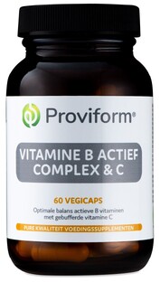Proviform Vitamine B Actief Complex Vegicaps 60VCP Proviform Vitamine B Actief Complex Vegicaps 60VCP