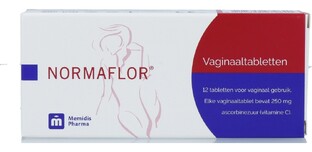 Normaflor Vaginaaltabletten 12TB Normaflor Vaginaaltabletten 12TB