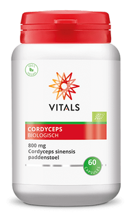 Vitals Cordyceps Biologisch Capsules 60CP Vitals Cordyceps Biologisch Capsules 60CP