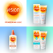 Vision Face Fluid SPF50+ 15ML varianten zonbescherming Vision Face Fluid SPF50+ 15ML varianten zonbescherming