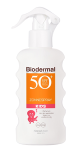 Biodermal Sun Kids Zonnespray - Zonnebrand voor kinderen - SPF50+ 175ML Biodermal Sun Kids Zonnespray - Zonnebrand voor kinderen - SPF50+ 175ML