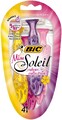 Bic Miss Soleil Colour Collection Wegwerpscheermesjes 4ST Bic Miss Soleil Colour Collection Wegwerpscheermesjes 4ST