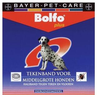 Bolfo Plus Tekenband Middelgrote Honden 1ST