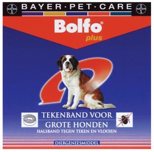 Bolfo Plus Tekenband Grote Honden 1ST