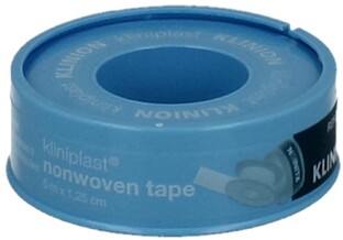 Klinion Kliniplast Nonwoven Tape 5m x 1.25cm 1ST Klinion Kliniplast Nonwoven Tape 5m x 1.25cm 1ST