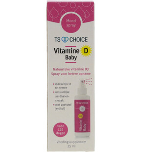 TS Choice Vitamine D Baby Spray 25ML TS Choice Vitamine D Baby Spray 25ML