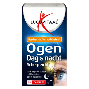 Lucovitaal Ogen Dag & Nacht Scherp Zicht Capsules 30CP Lucovitaal Ogen Dag & Nacht Scherp Zicht Capsules 30CP