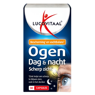 Lucovitaal Ogen Dag & Nacht Scherp Zicht Capsules 30CP