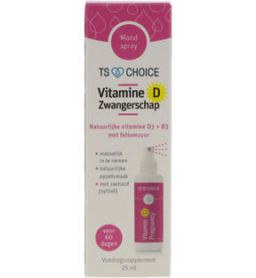 TS Choice Vitamine D Zwangerschap Spray 25ML