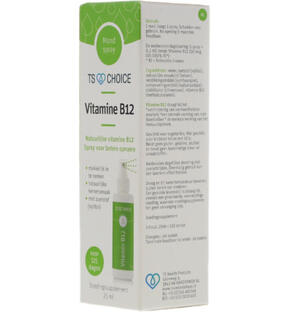 Labe duim puree TS Choice Vitamine B12 Spray kopen bij De Online Drogist