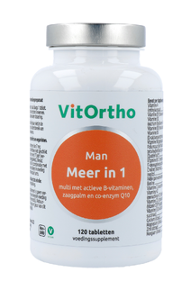 VitOrtho Meer in 1 Man Tabletten 120TB VitOrtho Meer in 1 Man Tabletten 120TB