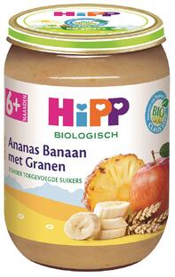 HiPP 6M+ Ananas Banaan met Granen 190GR