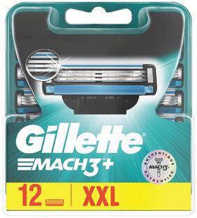Gillette Mach3+ Scheermesjes 12ST