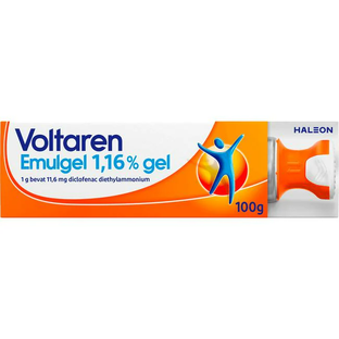 Voltaren Emulgel 1,16% met Doseer- en Smeerdop 100GR Voltaren Emulgel 1,16% met Doseer- en Smeerdop 100GR