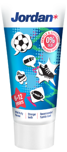 Jordan Tandpasta Junior 6-12 Jaar 50ML Jordan Tandpasta Junior 6-12 Jaar 50ML