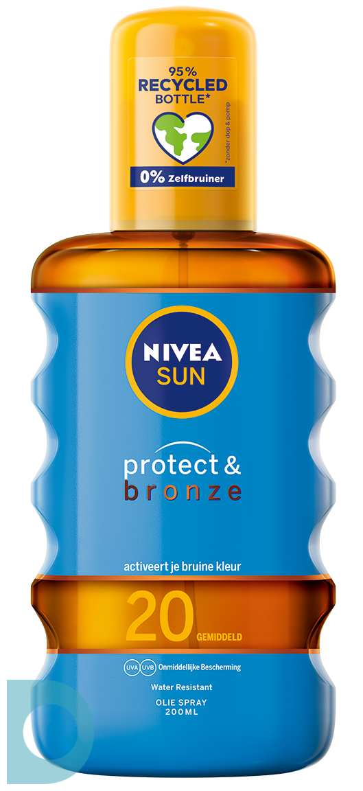 Staat Academie vaak Nivea Sun Protect & Bronze Beschermende Olie SPF20