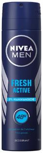 Nivea Men Fresh Active Anti-transpirant spray 150ML